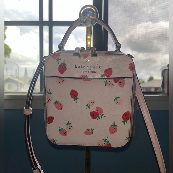 kate spade Handbags - Kate spade strawberry collection very very rare vanity purse